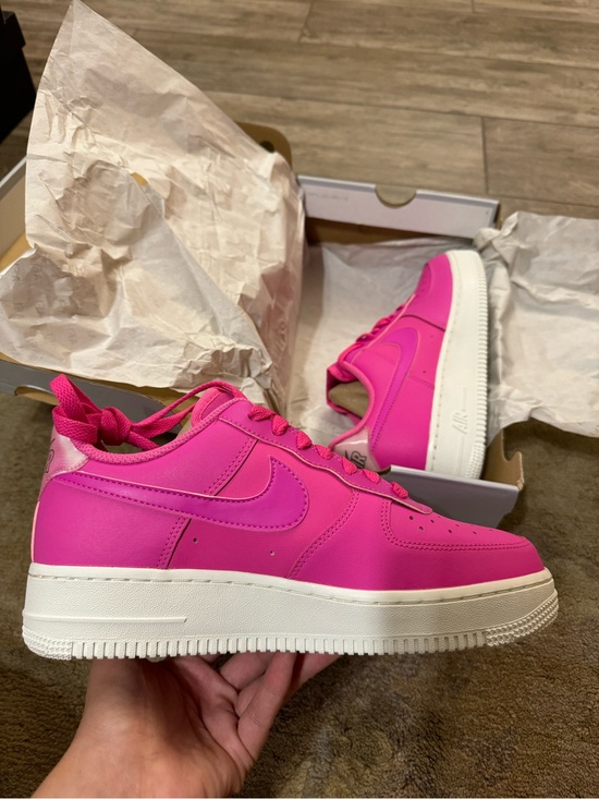 Nike Shoes - Nike Women’s Air Force 1 Hot Pink Low-Top Sneakers